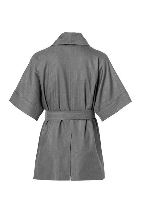 Roseline Lurex Blazer Grijs - Image 4