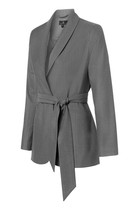 Zaylee Lurex Blazer Grijs - Image 3