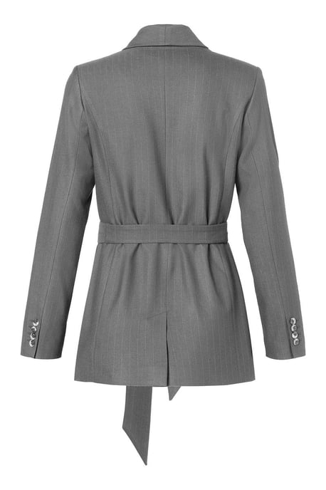 Zaylee Lurex Blazer Grijs - Image 4
