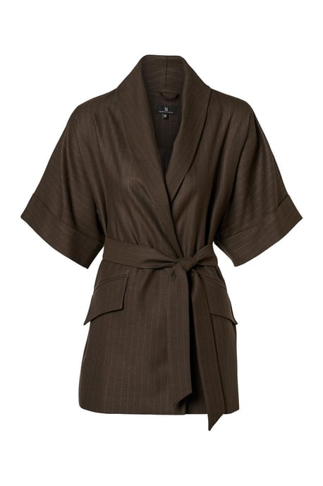 Roseline Lurex Blazer Bruin - Image 2