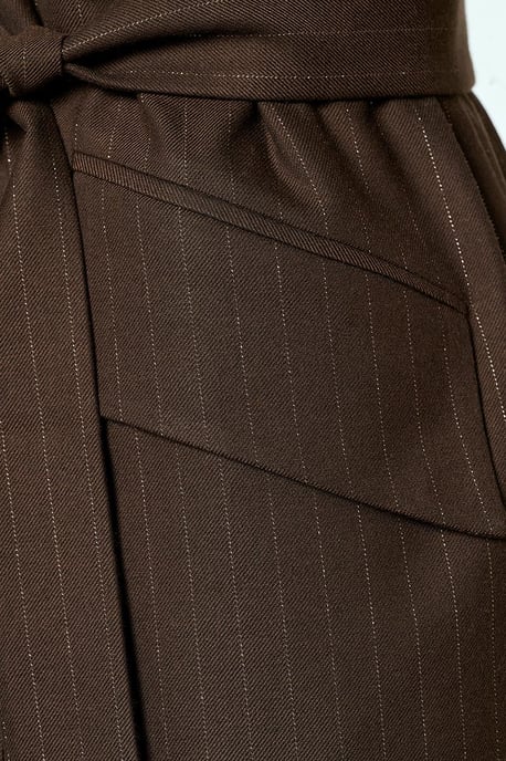 Roseline Lurex Blazer Bruin - Image 5