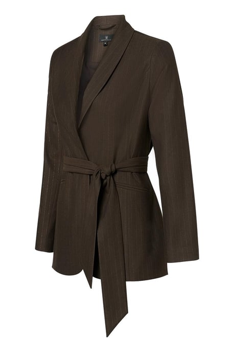 Zaylee Lurex Blazer Bruin - Image 3