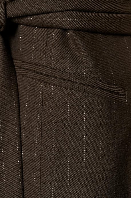 Zaylee Lurex Blazer Bruin - Image 5