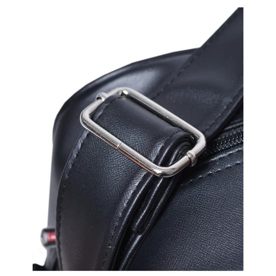 Lambretta Racing Stripe Toilettas (Zwart) - Image 5