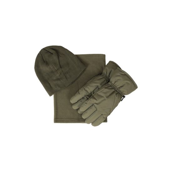 Mountain Warehouse Heren Hoeden Handschoenen En Sjaal Set (Groen) - Image 1