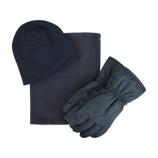 Mountain Warehouse Heren Hoeden Handschoenen En Sjaal Set (Marine) - Image 1
