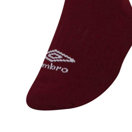 Umbro Primo voetbalsokken voor kinderen (Claret Rood/Wit) - Image 3
