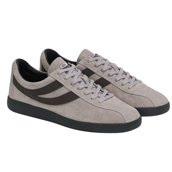 Superga Unisex 1960 Capri Suede Trainers voor volwassenen (Grijs/Volkaangrijs) - Image 1