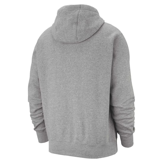 Nike Unisex Sportkleding Club Hoodie voor volwassenen (Donkergrijze heide/gematteerd zilver/wit) - Image 2