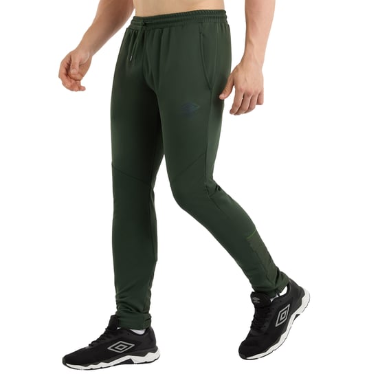Umbro Heren Pro Polyester Trainingsbroek (Diep bos/Cactus) - Image 3