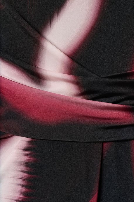 Eloise Print Jurk Roze / Multi - Image 5
