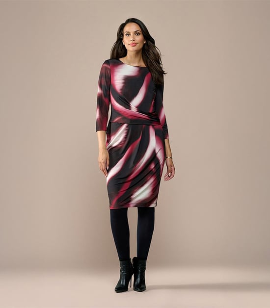 Eloise Print Jurk Roze / Multi - Image 6