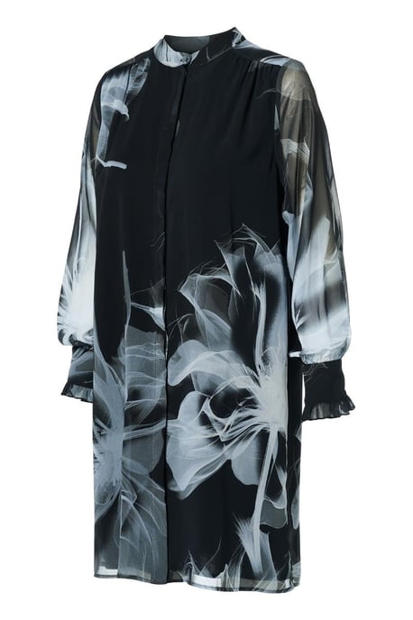 Ashley Print Tuniek Zwart / Wit - Image 3