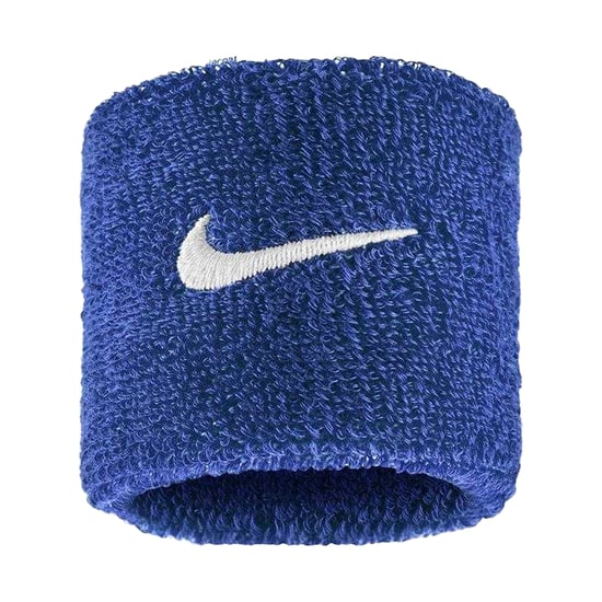 Nike Klassiek Swoosh polsbandje (Set van 2) (Koningsblauw/Wit) - Image 2