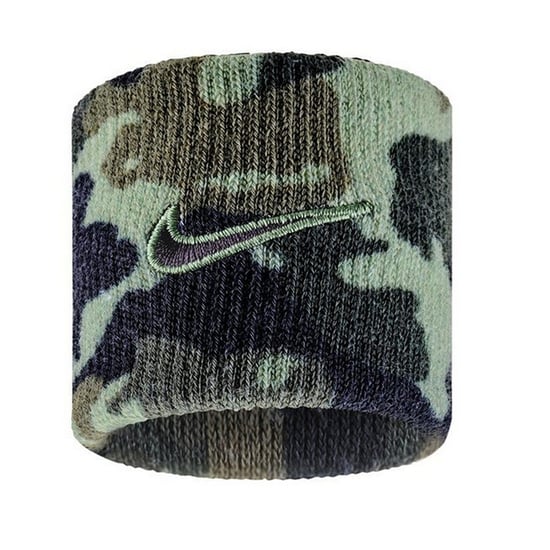 Nike Klassieke Swoosh Dri-FIT Polsband (Olie groen/zwart) - Image 2