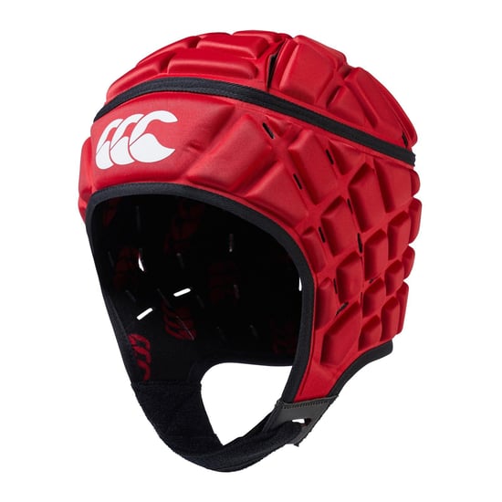 Canterbury Heren Raze Logo Rugby Hoofdbeschermer (Rood) - Image 1
