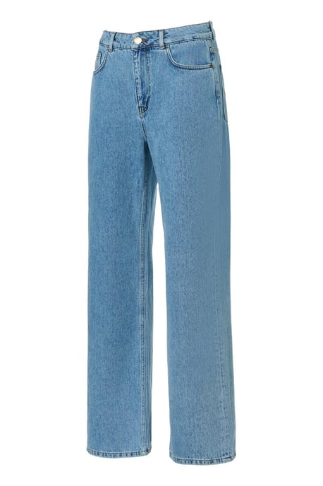 Lienna Broek Denim Blauw - Image 3
