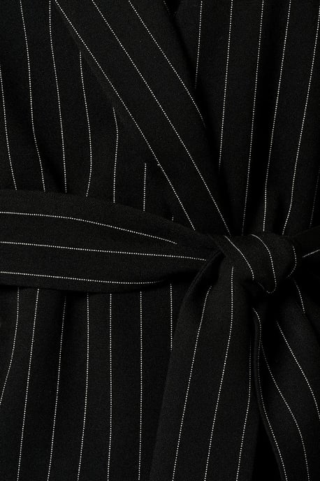 Roseline Kimono Blazer Zwart / Wit - Image 5