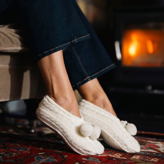 1 Paar Dames Kabelbrei Mocassinschoen Bootie - Warme Zachte Gezellige Binnenpantoffels - Image 4