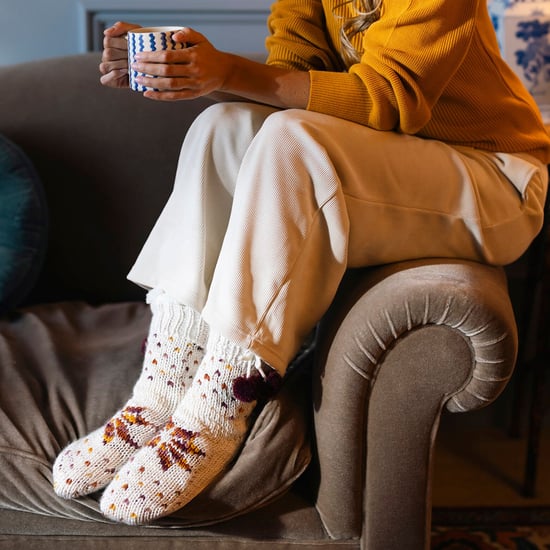1 Paar Dames Chunky Sherpa Gevoerde Knusse Mokassins met Pom Pom - Warme Comfort - Image 4