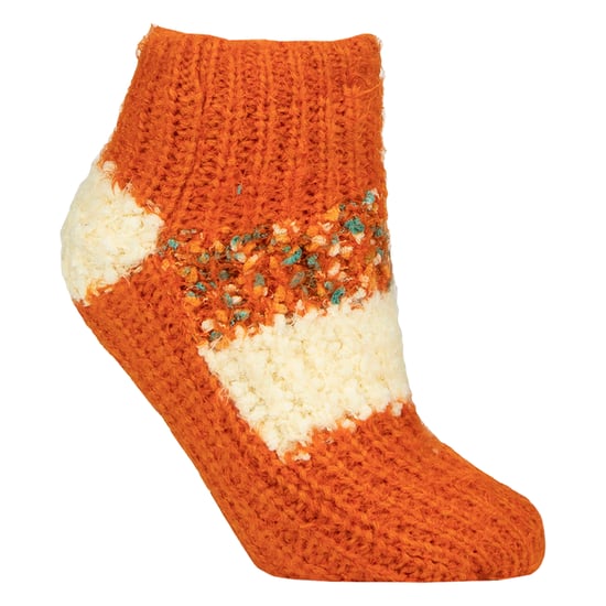 1 Paar Dames Sherpa Gevoerde Huissokken - Warme Fluffy Gezellige Binnencomfort - Image 1