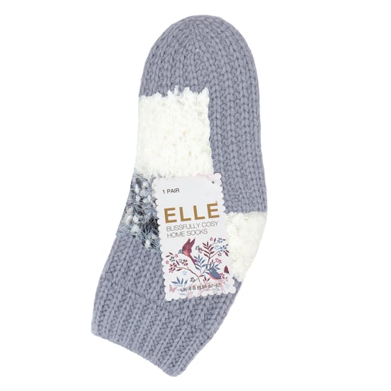 1 Paar Dames Sherpa Gevoerde Slippersokken - Warme Fluffy Gezellige Binnencomfort - Image 2