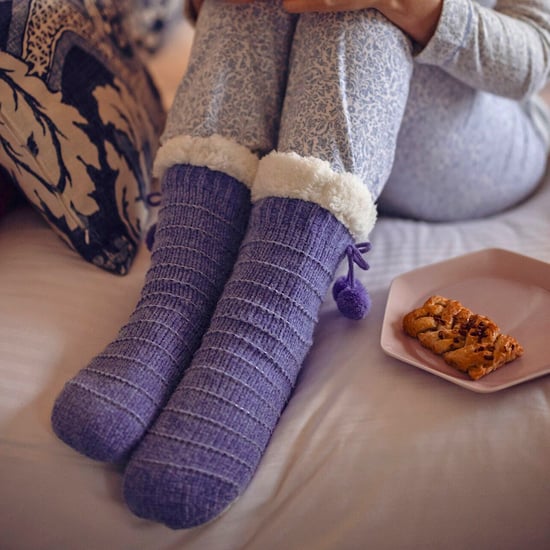 1 Paar Dames Chenille Slippersokken met Moccasin-zool - Zachte Gezellige Comfort - Image 3