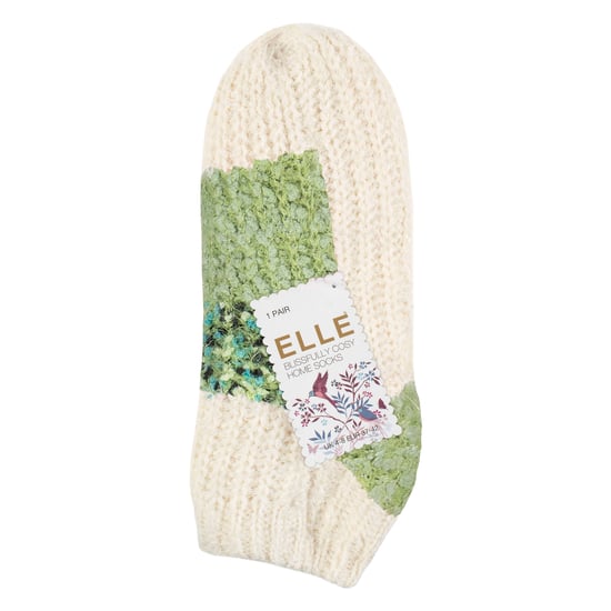 1 Paar Dames Sherpa Gevoerde Slippersokken - Warme Fluffy Gezellige Binnencomfort - Image 2