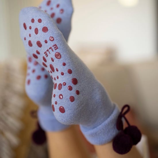 1 Paar Dames Wolmix Slippersokken met Pom Pom - Warme Zachte Gezellige Comfort - Image 3