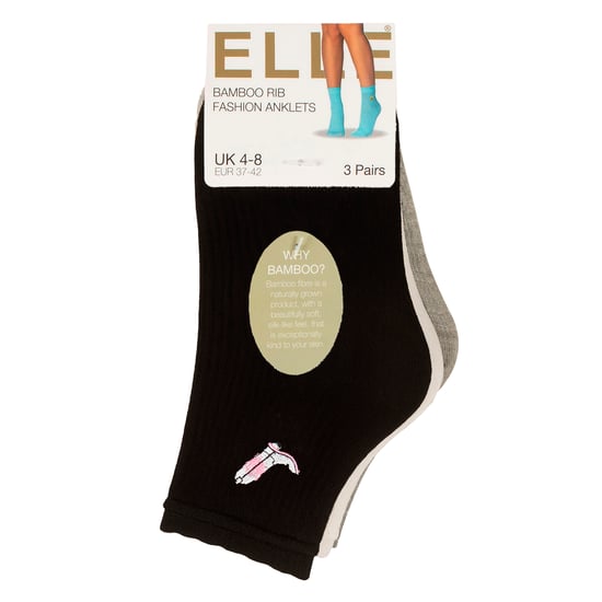 3-Pack Dames Geribde Enkelkousen met Rimpelrand - Zachte Stijlvolle Dagelijkse Pasvorm - Image 2