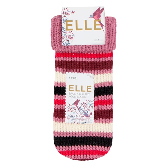 1 Paar Dames Chunky Fair Isle Moccasin Grip Sokken - Warme Winter Slippersokken - Image 2