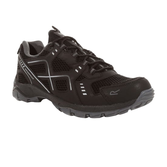 Regatta Heren Vendeavour Waterdichte Wandelschoenen (Zwart/Graniet) - Image 3