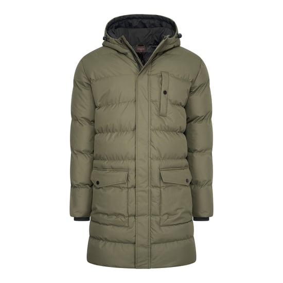 Cappuccino Italia Jas winter Long Puffer Jacket Groen - Image 1