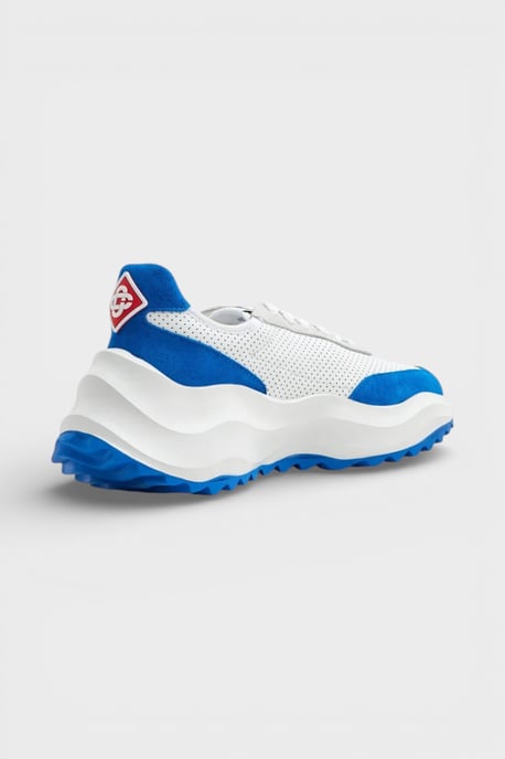 Casablanca Atlantis Sneakers Wit Blauw (Heren) - Image 3