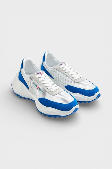 Casablanca Atlantis Sneakers Wit Blauw (Heren) - Image 4