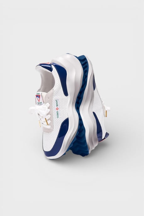 Casablanca Atlantis Heren Sneaker Wit/Navy - Image 6