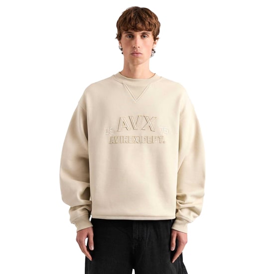 Ellesse Mens Vasta Sweatshirt (Sand Brown) - Image 1