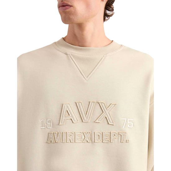 Ellesse Mens Vasta Sweatshirt (Sand Brown) - Image 3