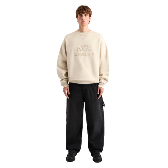 Ellesse Mens Vasta Sweatshirt (Sand Brown) - Image 4