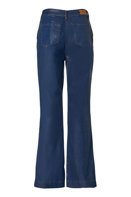 Caroline Tensen Charlotte Coated Broek Blauw - Image 4