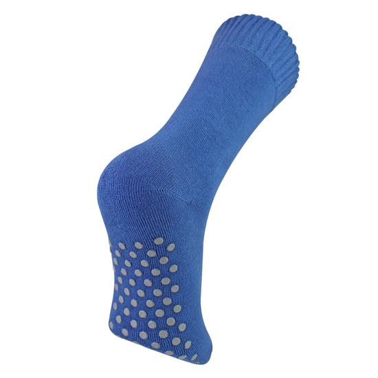 Heren Extra Wijde Winterbed Sokken met Grip | Antislip Thermische Slaap Sokken - Image 3