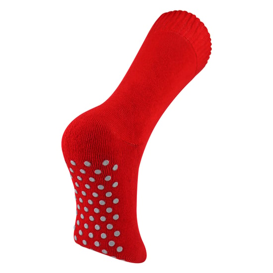 Heren Extra Brede Winter Bed Sokken met Grip | Antislip Thermische Slaapsokken - Image 3