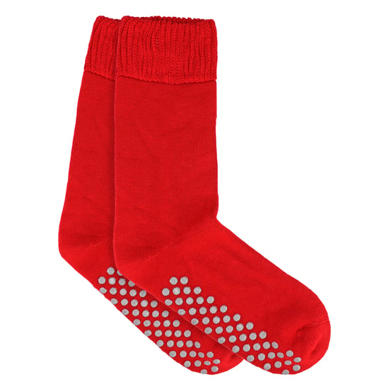 Heren Extra Brede Winter Bed Sokken met Grip | Antislip Thermische Slaapsokken - Image 4