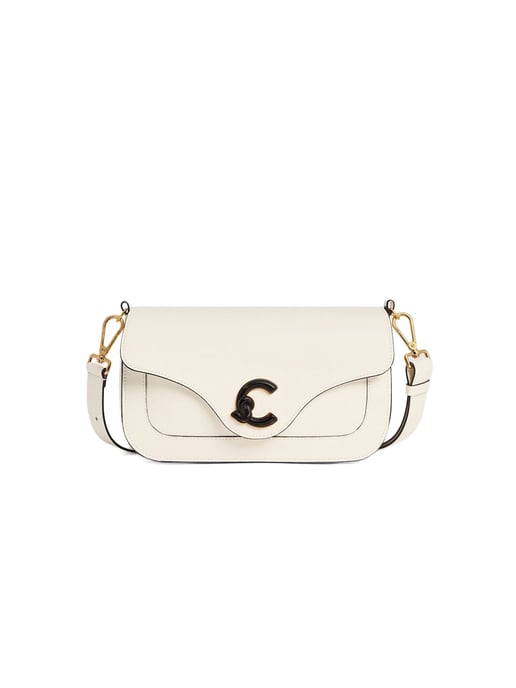 Coccinelle C-Me Handtas Kalfsleer Glad & Marmer - Image 1