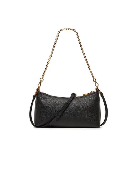 Coccinelle Aura Mini Tas Geribbeld Leer - Image 3