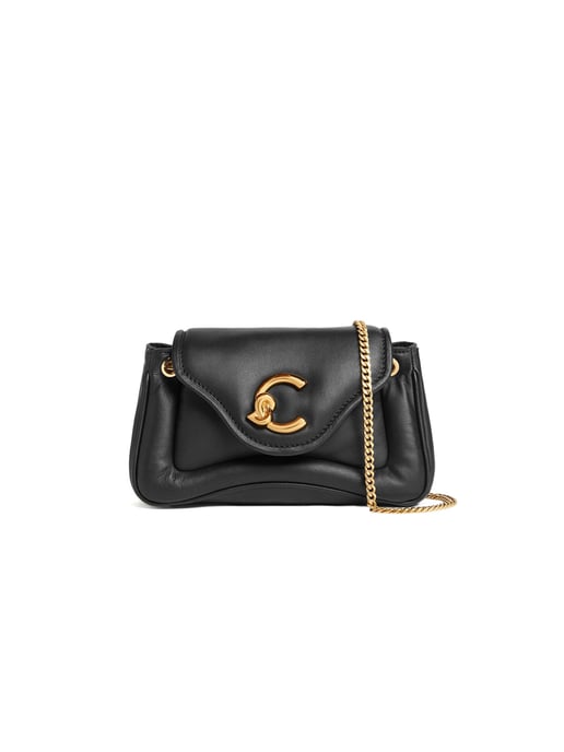 Coccinelle C-Me Fluffy Handtas Puffig Glad Leer - Image 1
