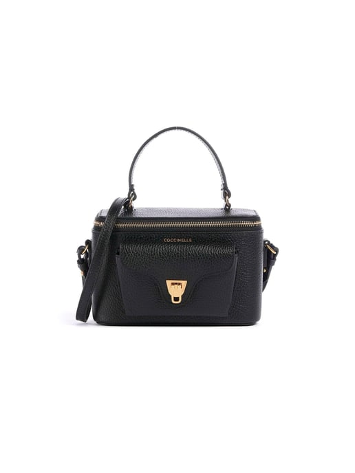 Coccinelle Beat Generatio Mini Tas Van Geribbeld Leer - Image 1