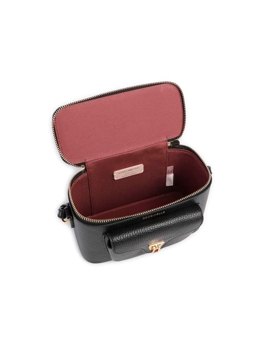 Coccinelle Beat Generatio Mini Tas Van Geribbeld Leer - Image 4