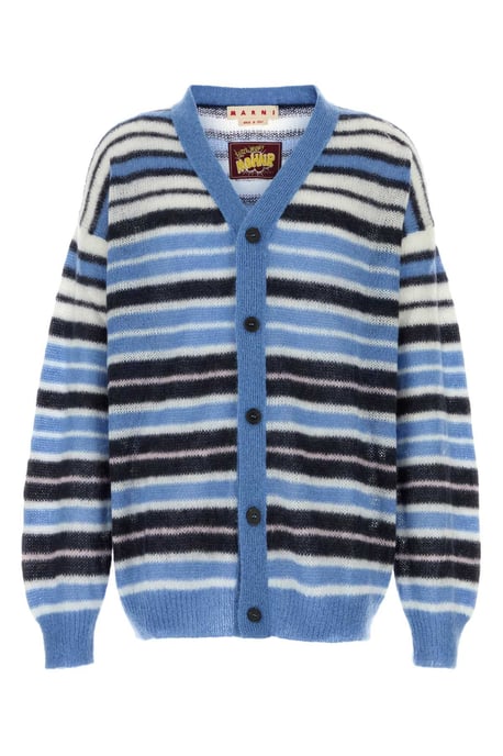 Geborduurde Mohairmix Cardigan - Image 1