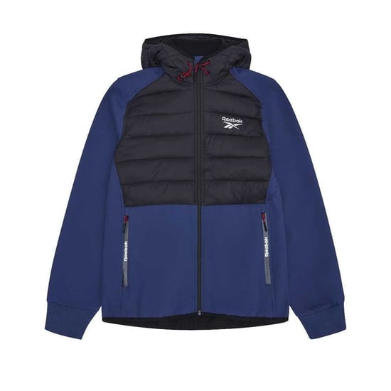 Reebok Mens Mixed Media Jacket (Batik Blue) - Image 1